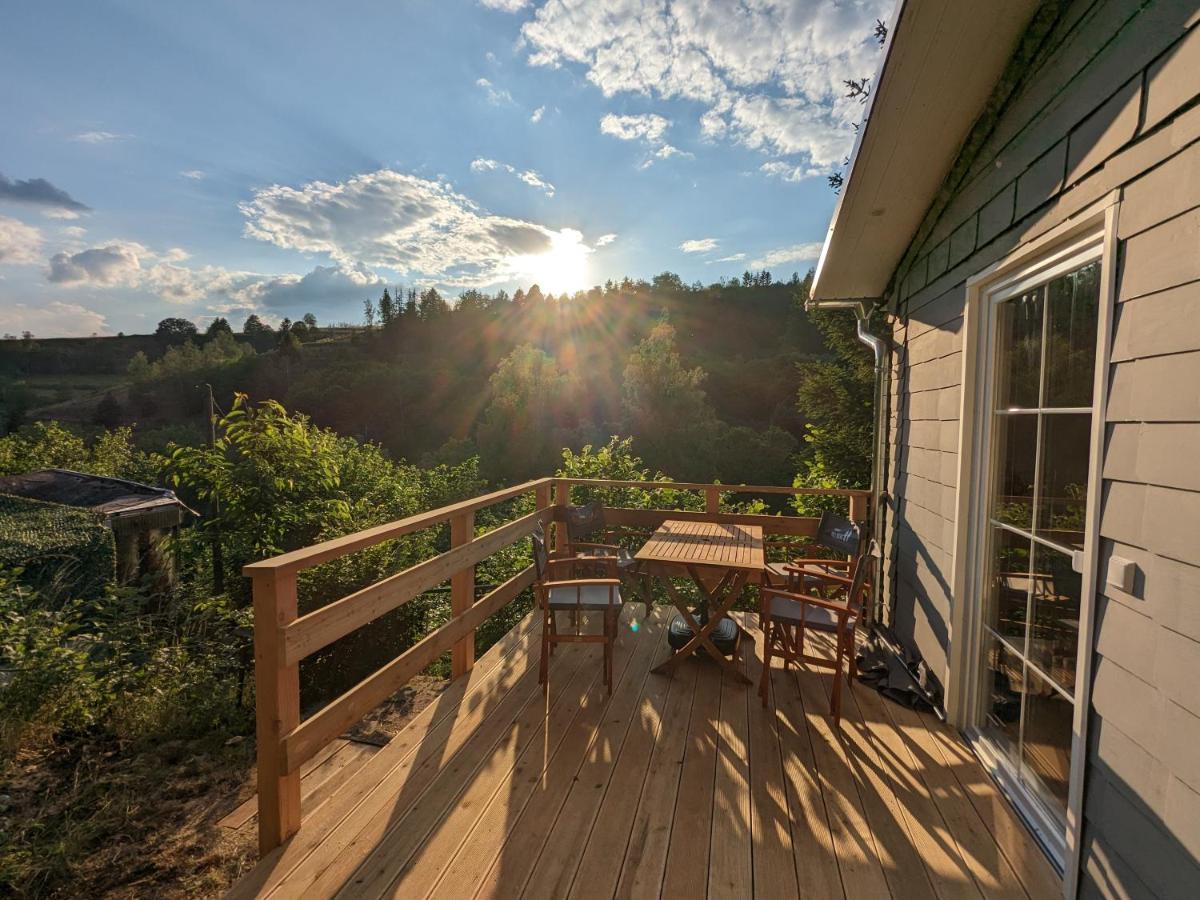 Ruhiges Ferienhaus Mit Sauna: Hellaberg III Langenbach  Εξωτερικό φωτογραφία