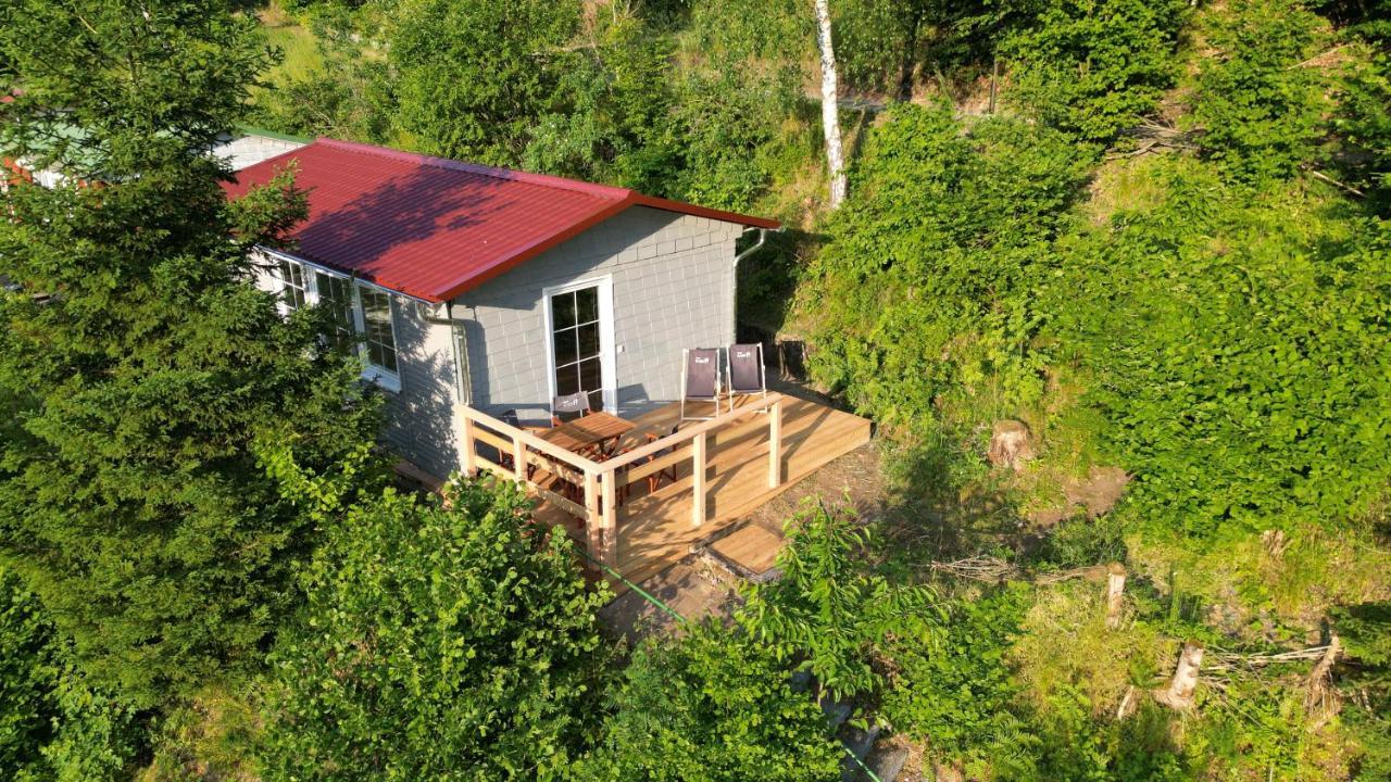 Ruhiges Ferienhaus Mit Sauna: Hellaberg III Langenbach  Εξωτερικό φωτογραφία