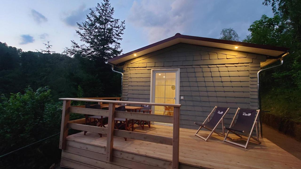 Ruhiges Ferienhaus Mit Sauna: Hellaberg III Langenbach  Εξωτερικό φωτογραφία
